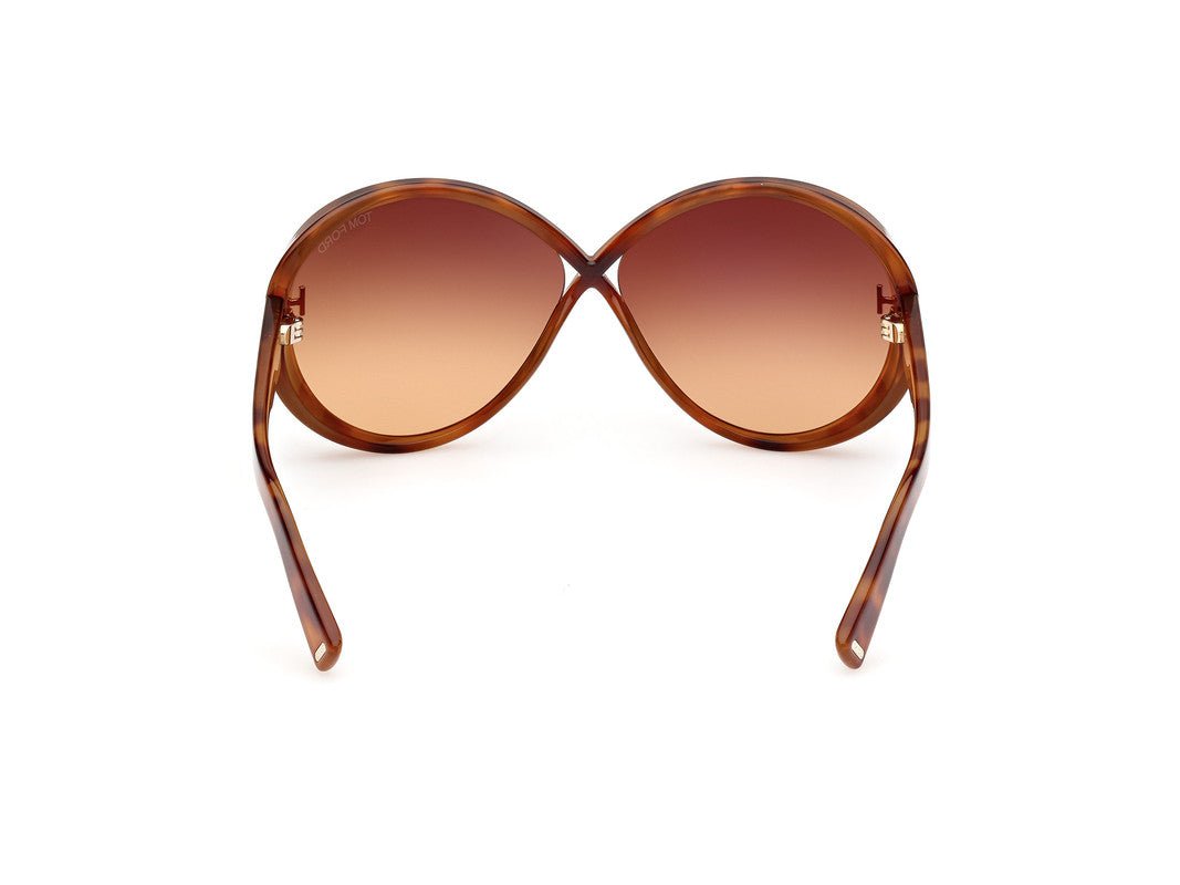 Blonde Havana Female Sunglasses Tom Ford 889214477798