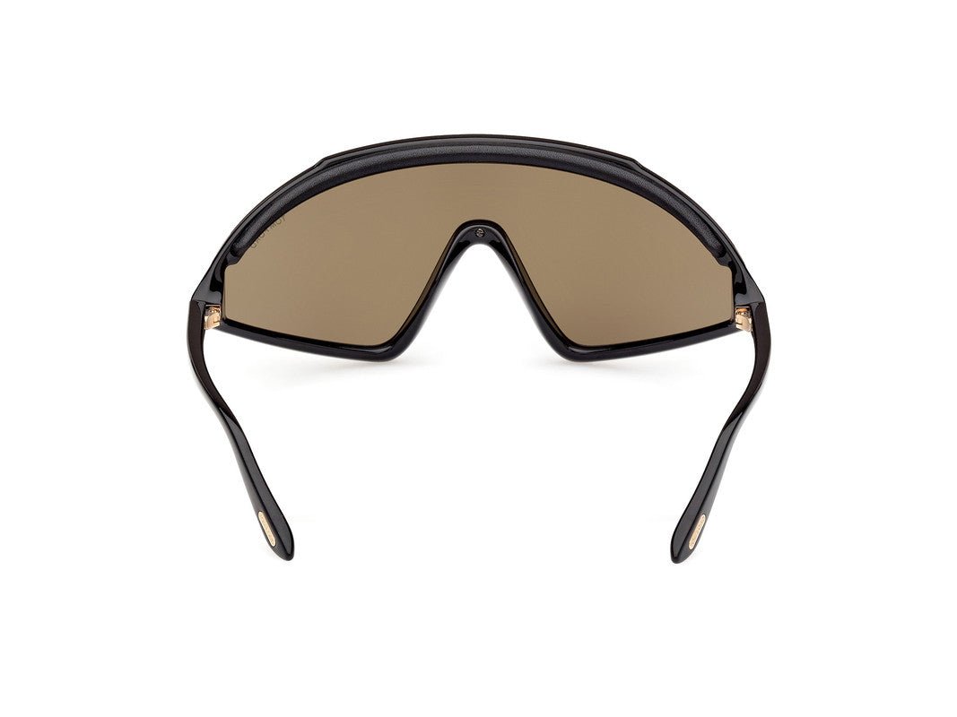 Shiny Black Male Sunglasses Tom Ford 889214476579