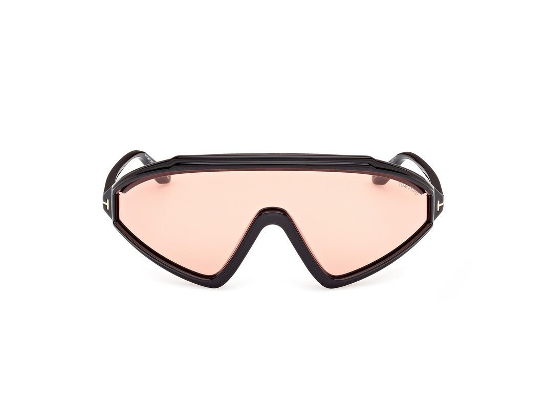 Shiny Black Male Sunglasses Tom Ford 889214476562