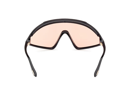 Shiny Black Male Sunglasses Tom Ford 889214476562