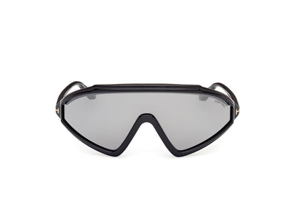 Shiny Black Male Sunglasses Tom Ford 889214476555