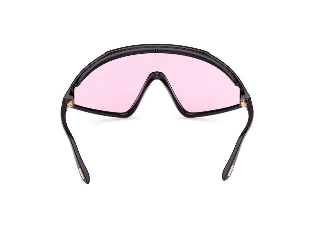 Shiny Black Male Sunglasses Tom Ford 889214476586