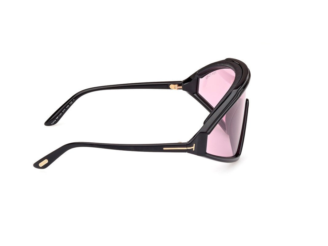 Shiny Black Male Sunglasses Tom Ford 889214476586