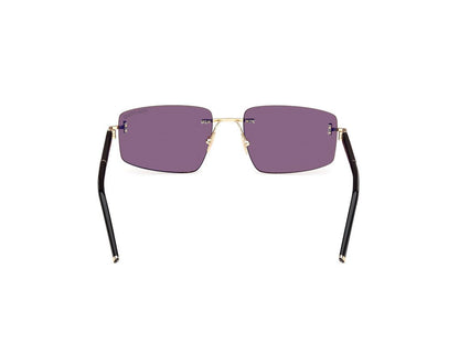 Shiny Deep Gold Male Sunglasses Tom Ford Private Collection 889214496843