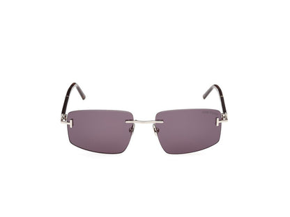 Shiny Palladium Male Sunglasses Tom Ford Private Collection 889214496836