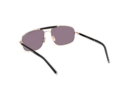 Shiny Rose Gold Male Sunglasses Tom Ford Private Collection 889214496867
