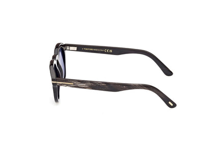Black Horn Male Sunglasses Tom Ford Private Collection 889214488329