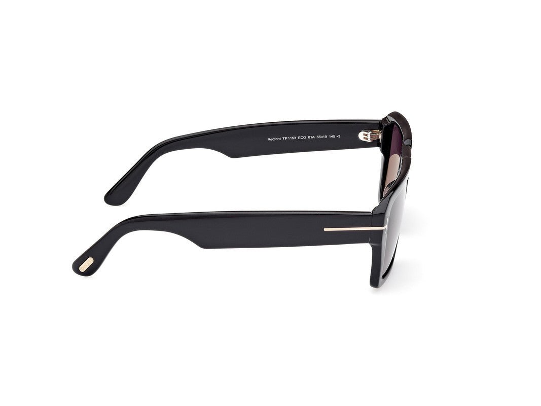 Shiny Black Male Sunglasses Tom Ford 889214520401