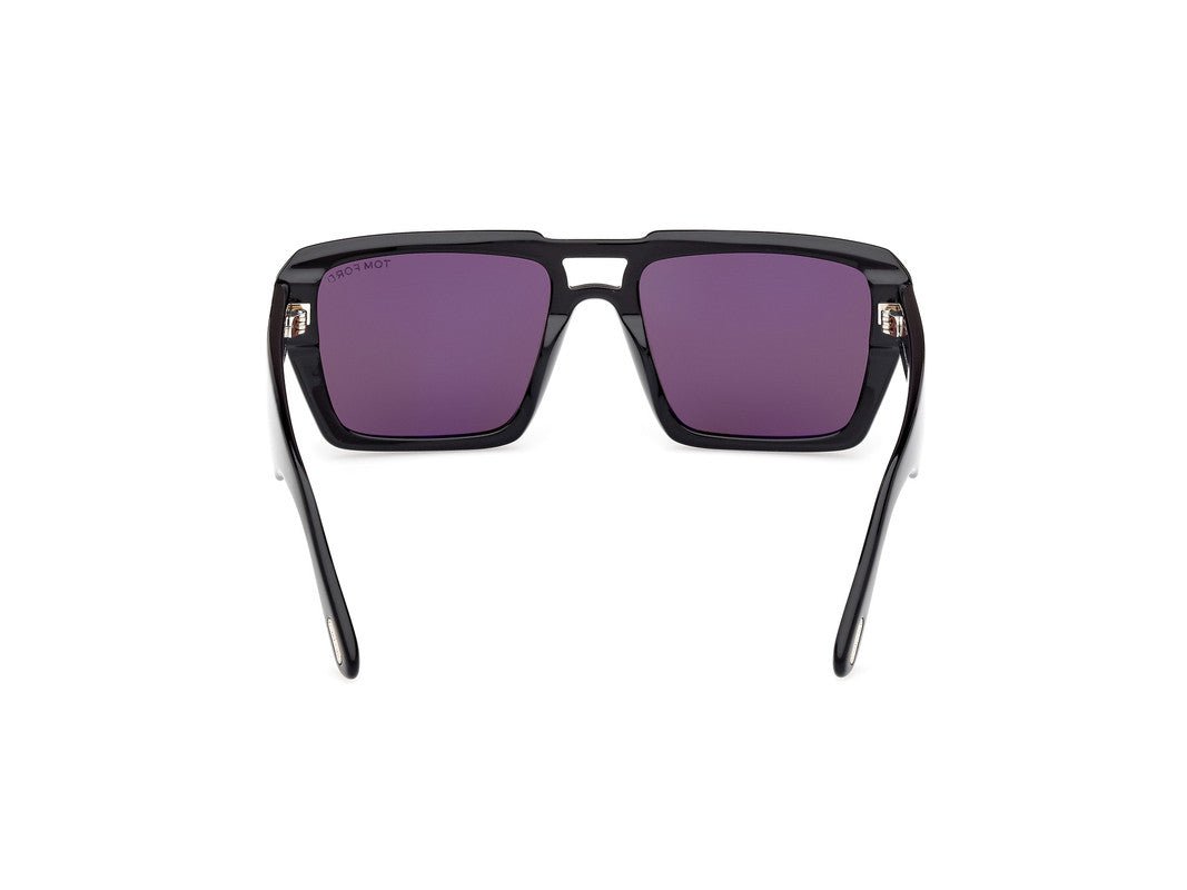 Shiny Black Male Sunglasses Tom Ford 889214520401