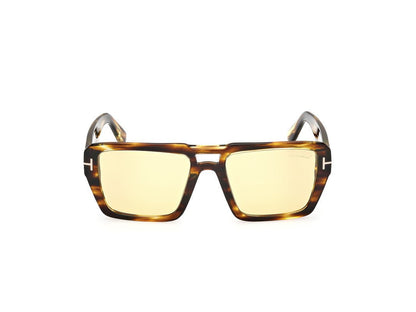 Dark Havana Male Sunglasses Tom Ford 889214520425