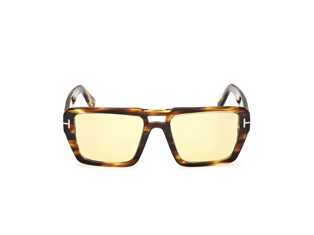 Dark Havana Male Sunglasses Tom Ford 889214520425