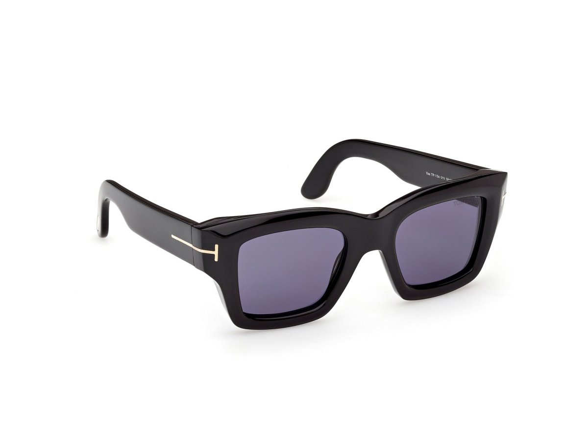 Shiny Black Male Sunglasses Tom Ford 889214637543