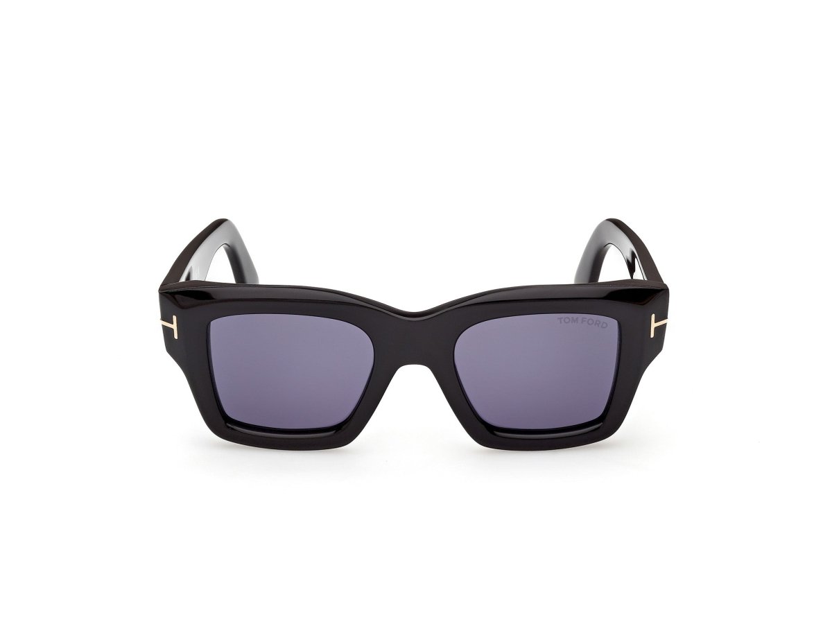 Shiny Black Male Sunglasses Tom Ford 889214637543