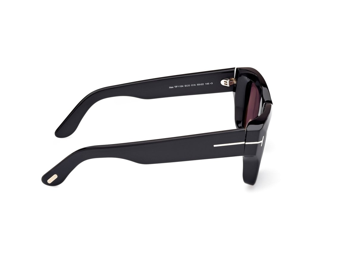 Shiny Black Male Sunglasses Tom Ford 889214520449