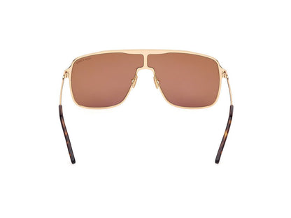 Shiny Deep Gold Male Sunglasses Tom Ford 889214551801