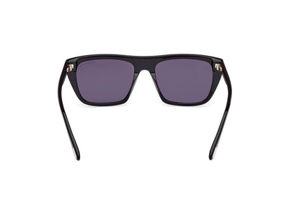 Shiny Black Male Sunglasses Tom Ford 889214548849