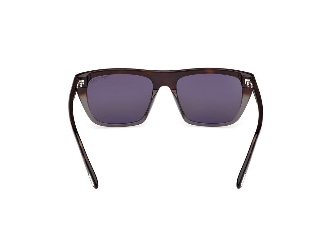 Coloured Havana Male Sunglasses Tom Ford 889214548870