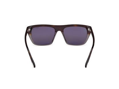 Coloured Havana Male Sunglasses Tom Ford 889214548870