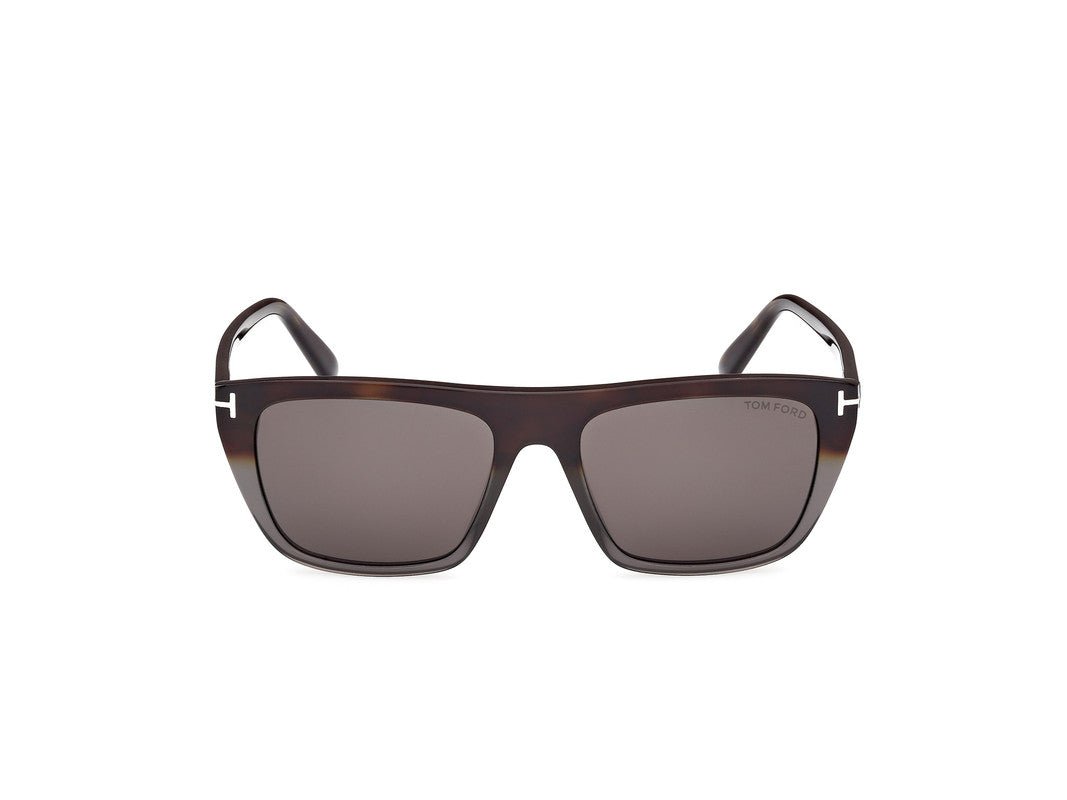 Coloured Havana Male Sunglasses Tom Ford 889214548870