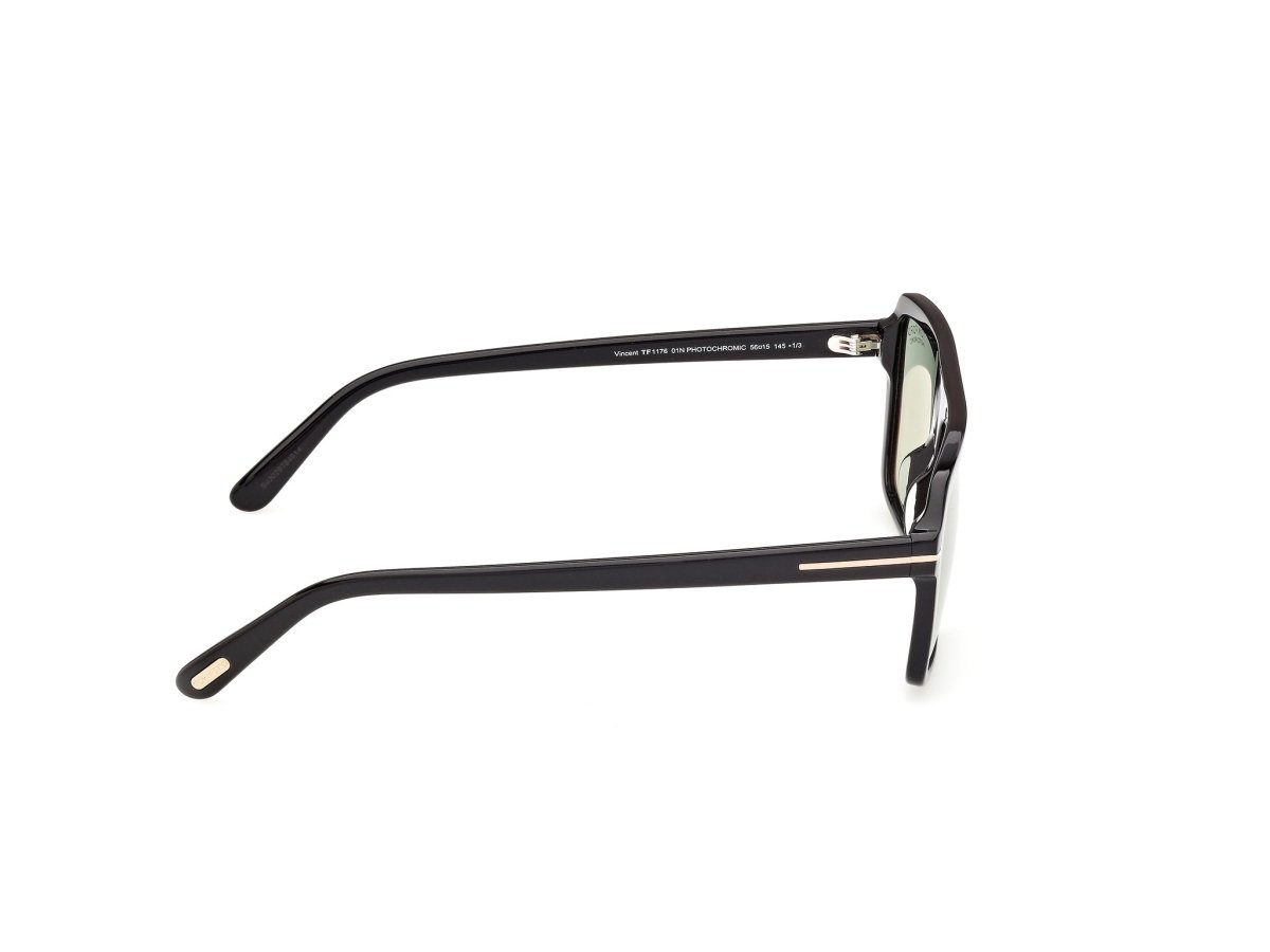 Shiny Black Male Sunglasses Tom Ford 889214684905
