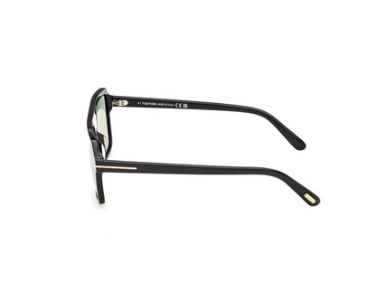 Shiny Black Male Sunglasses Tom Ford 889214684905