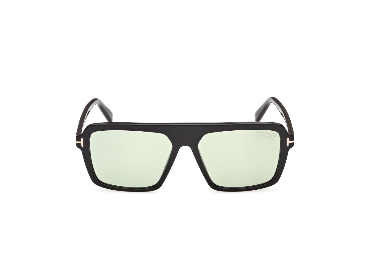Shiny Black Male Sunglasses Tom Ford 889214684905