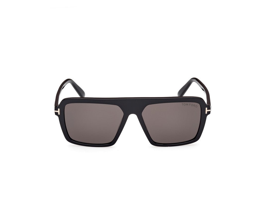 Shiny Black Male Sunglasses Tom Ford 889214548887