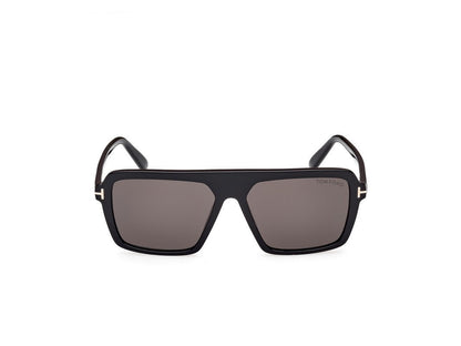Shiny Black Male Sunglasses Tom Ford 889214548887