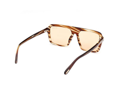 Blonde Havana Male Sunglasses Tom Ford 889214548900
