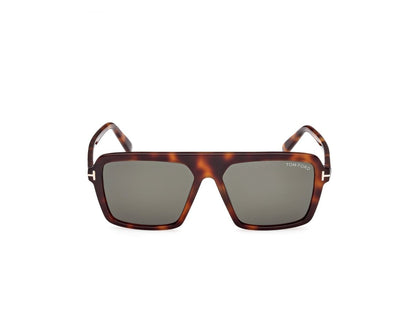 Blonde Havana Male Sunglasses Tom Ford 889214548917