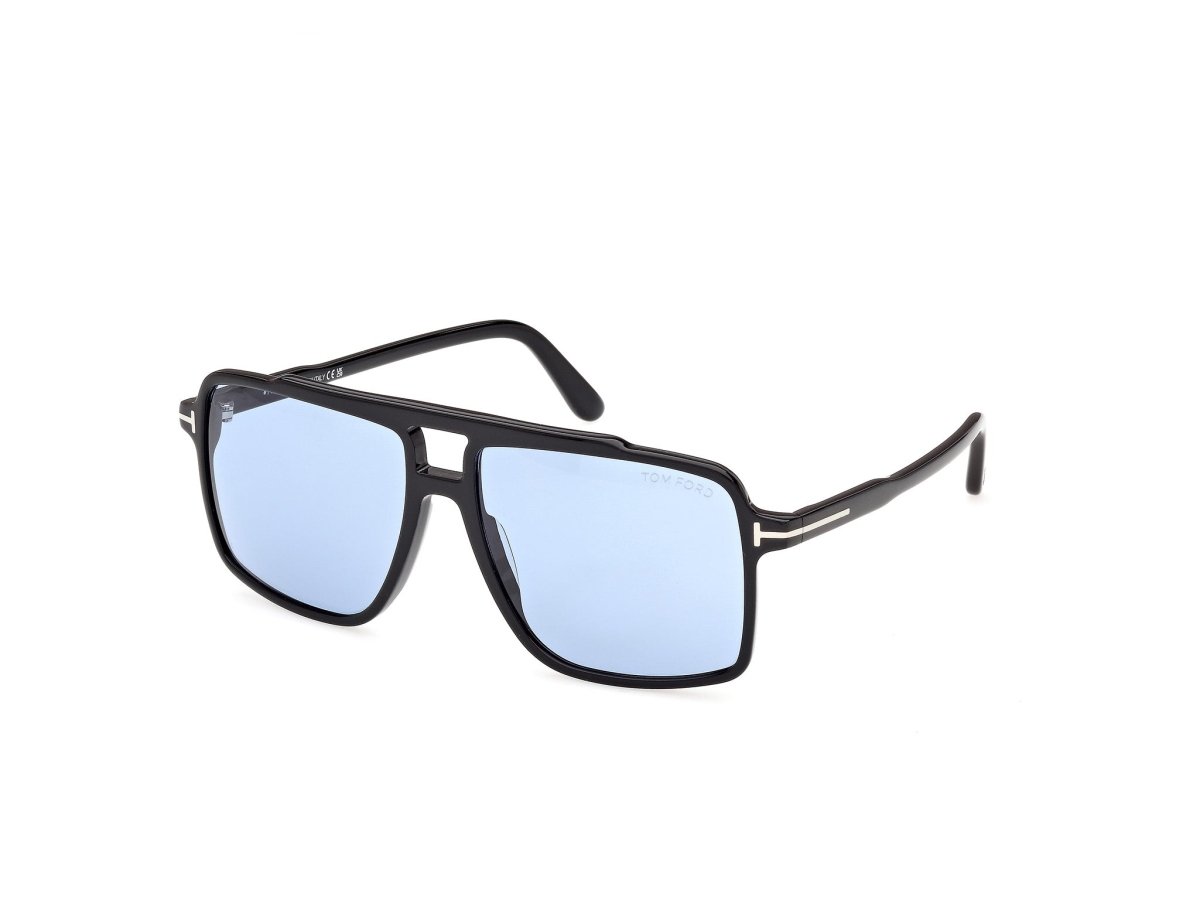 Shiny Black Male Sunglasses Tom Ford 889214685209