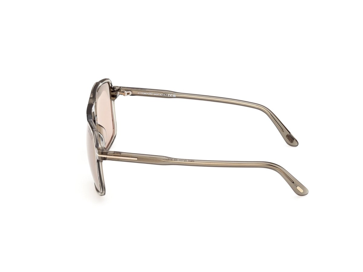 Shiny Light Green Male Sunglasses Tom Ford 889214685216