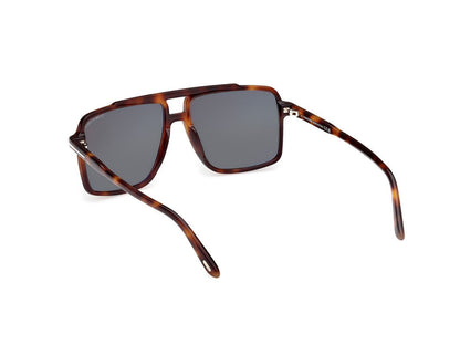 Blonde Havana Male Sunglasses Tom Ford 889214548955