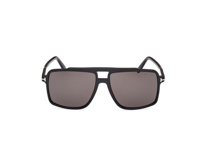 Shiny Black Male Sunglasses Tom Ford 889214548924