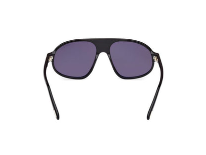 Shiny Black Male Sunglasses Tom Ford 889214548962