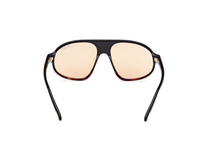 Coloured Havana Male Sunglasses Tom Ford 889214548986