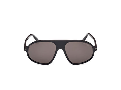 Shiny Black Male Sunglasses Tom Ford 889214548962