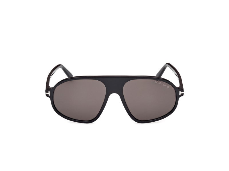 Shiny Black Male Sunglasses Tom Ford 889214548962