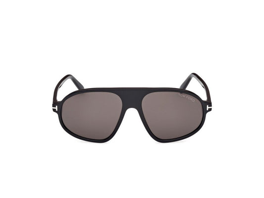 Shiny Black Male Sunglasses Tom Ford 889214548962