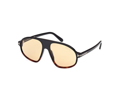Coloured Havana Male Sunglasses Tom Ford 889214548986