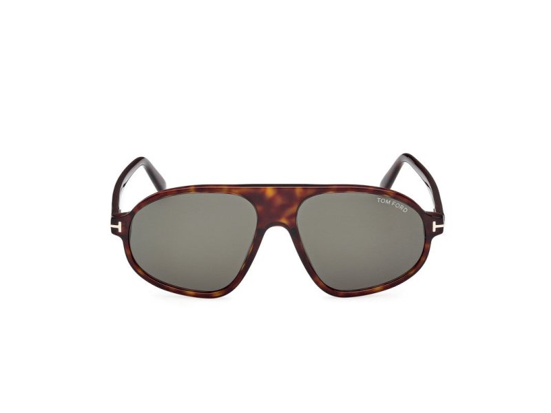 Dark Havana Male Sunglasses Tom Ford 889214548979