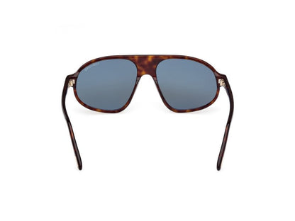 Dark Havana Male Sunglasses Tom Ford 889214548979