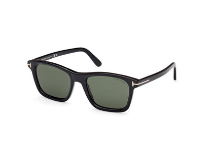Shiny Black Green Male Sunglasses Tom Ford 889214549006