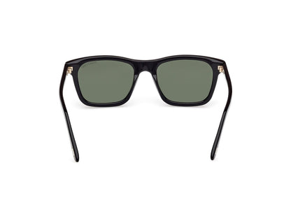 Shiny Black Green Male Sunglasses Tom Ford 889214549006