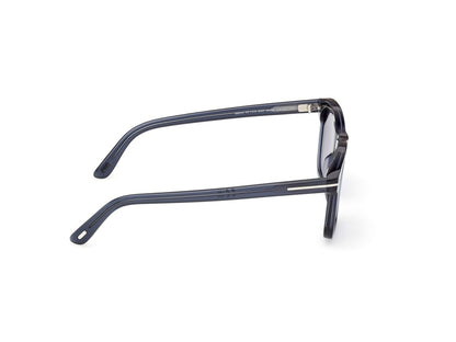 Shiny Blue Male Sunglasses Tom Ford 889214637567