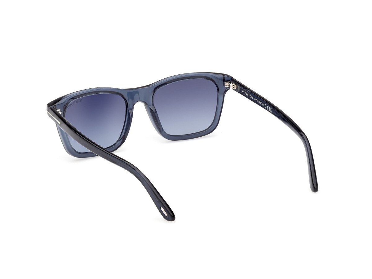 Shiny Blue Male Sunglasses Tom Ford 889214637567