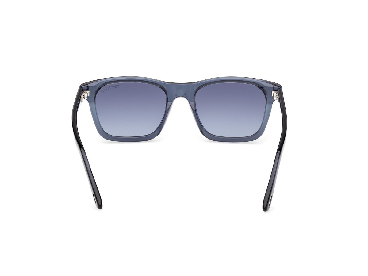 Shiny Blue Male Sunglasses Tom Ford 889214637567