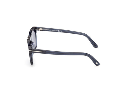 Shiny Blue Male Sunglasses Tom Ford 889214637567