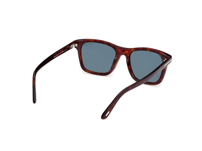 Red Havana Blue Male Sunglasses Tom Ford 889214549020