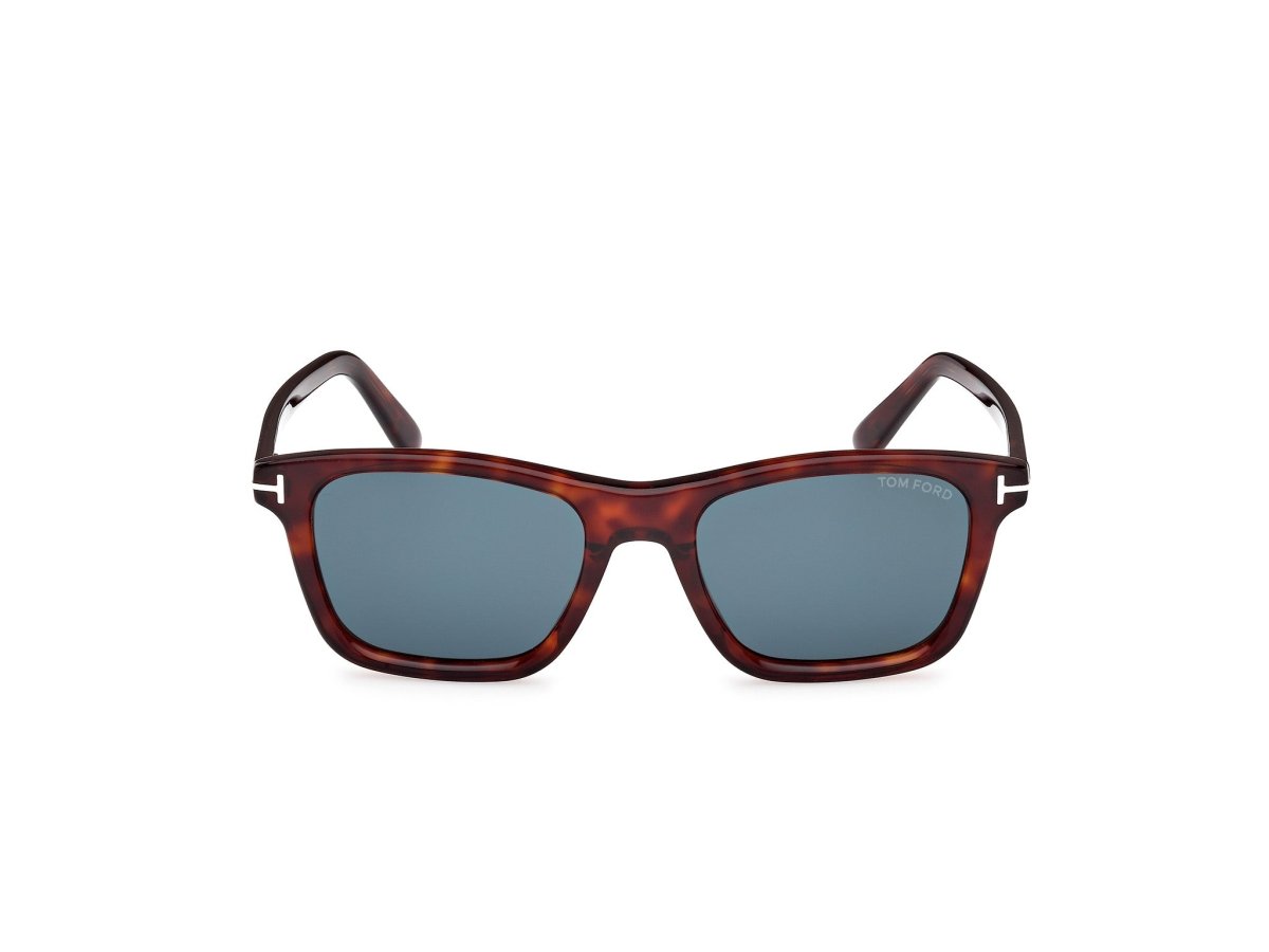 Red Havana Blue Male Sunglasses Tom Ford 889214549020